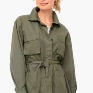 BB Dakota Khaki Utility Jacket